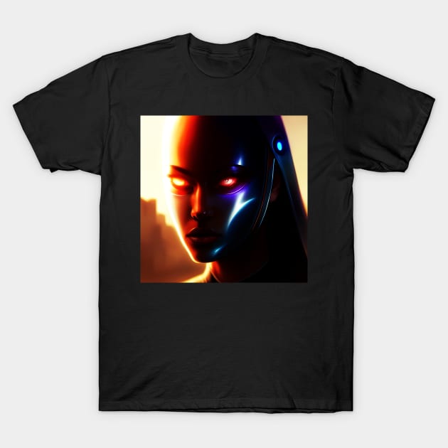 Android T-Shirt by AlienVisitor